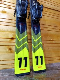 LYŽE VOLKL RACETIGER JR YELLOW 130CM --MODEL 2025--